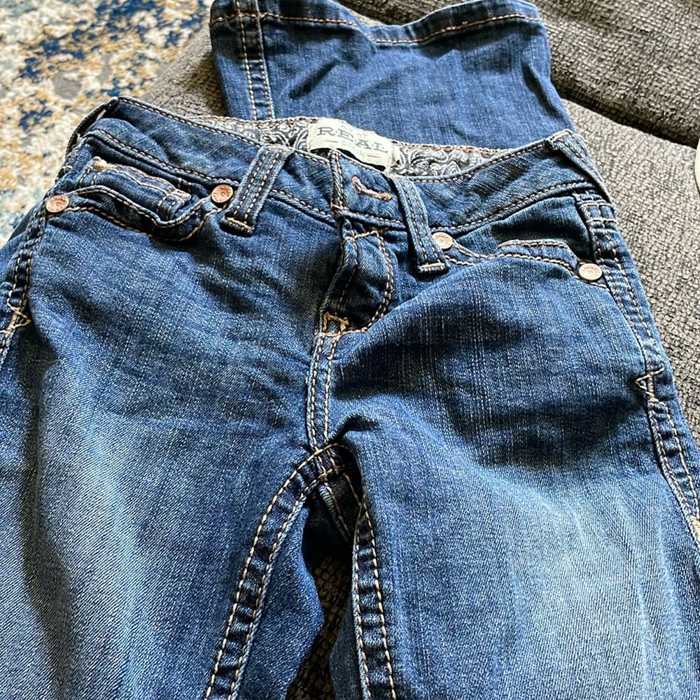 Girls size 8 Ariat Bootcut Jeans